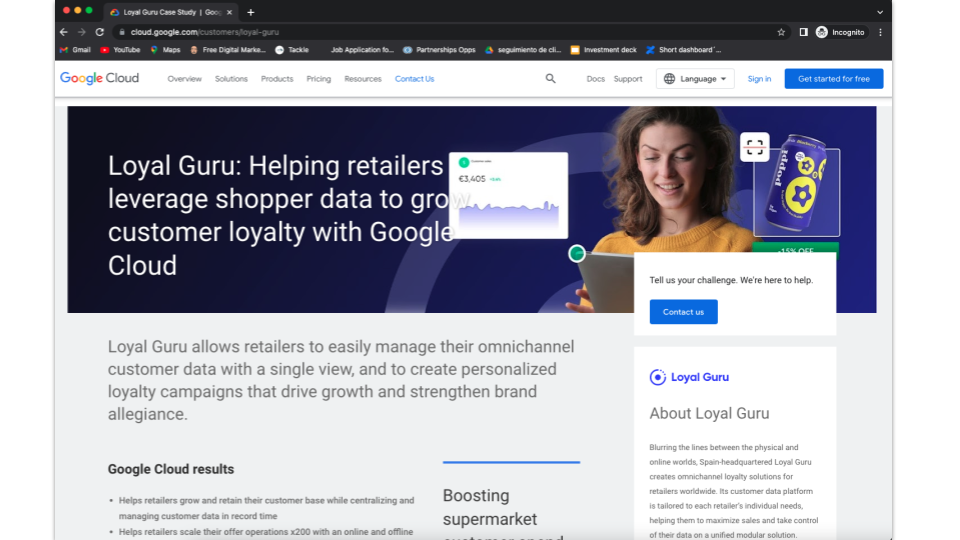 cloud based SaaS platform for retail