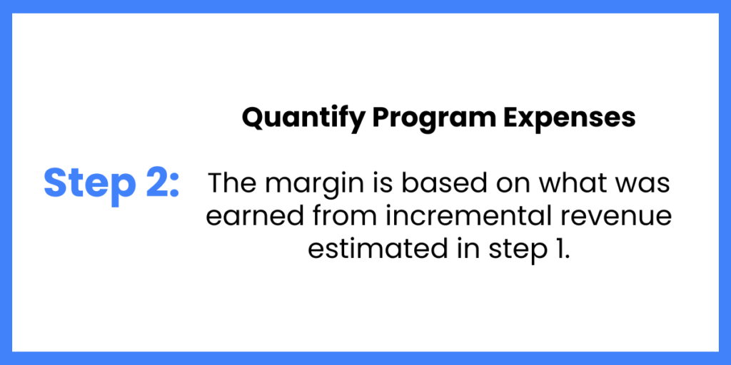 quantify program expenses