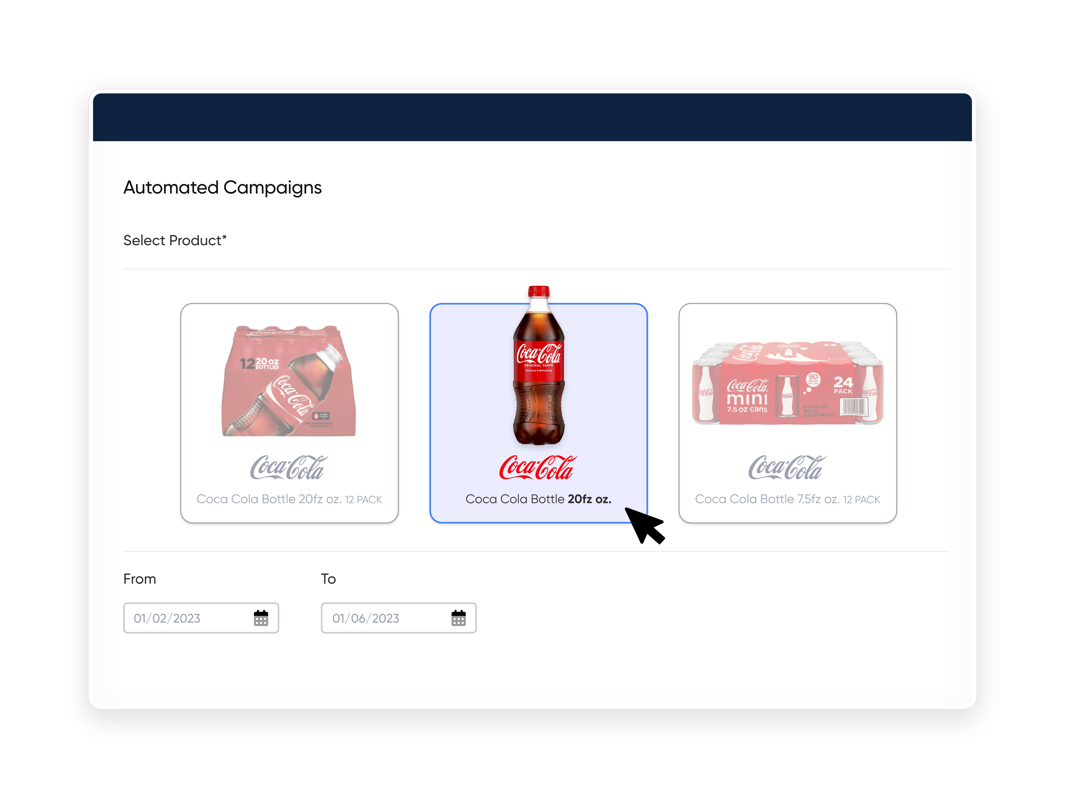 select products for discount coupon grocery