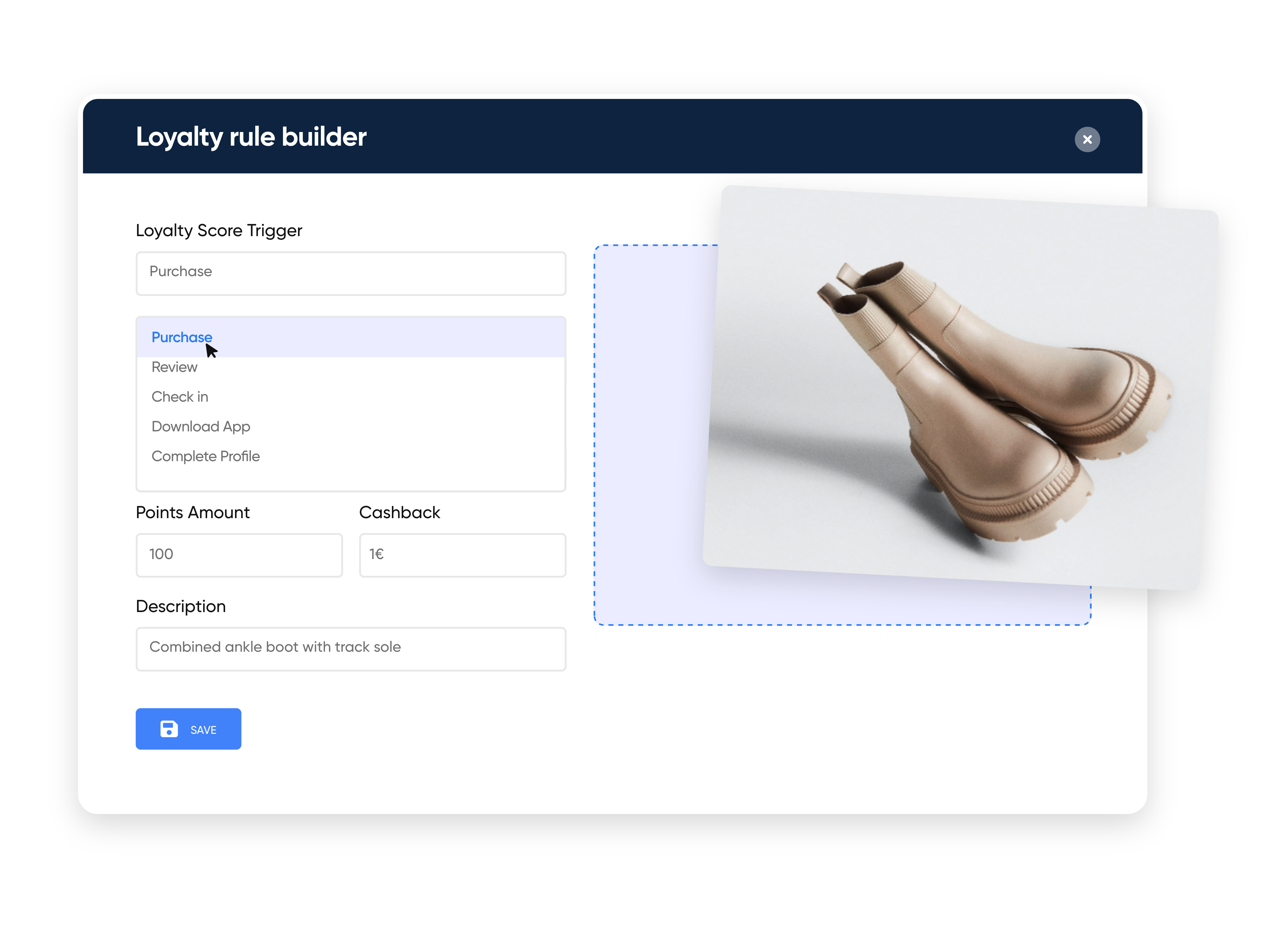 Loyalty rule builder for retail Loyal Guru