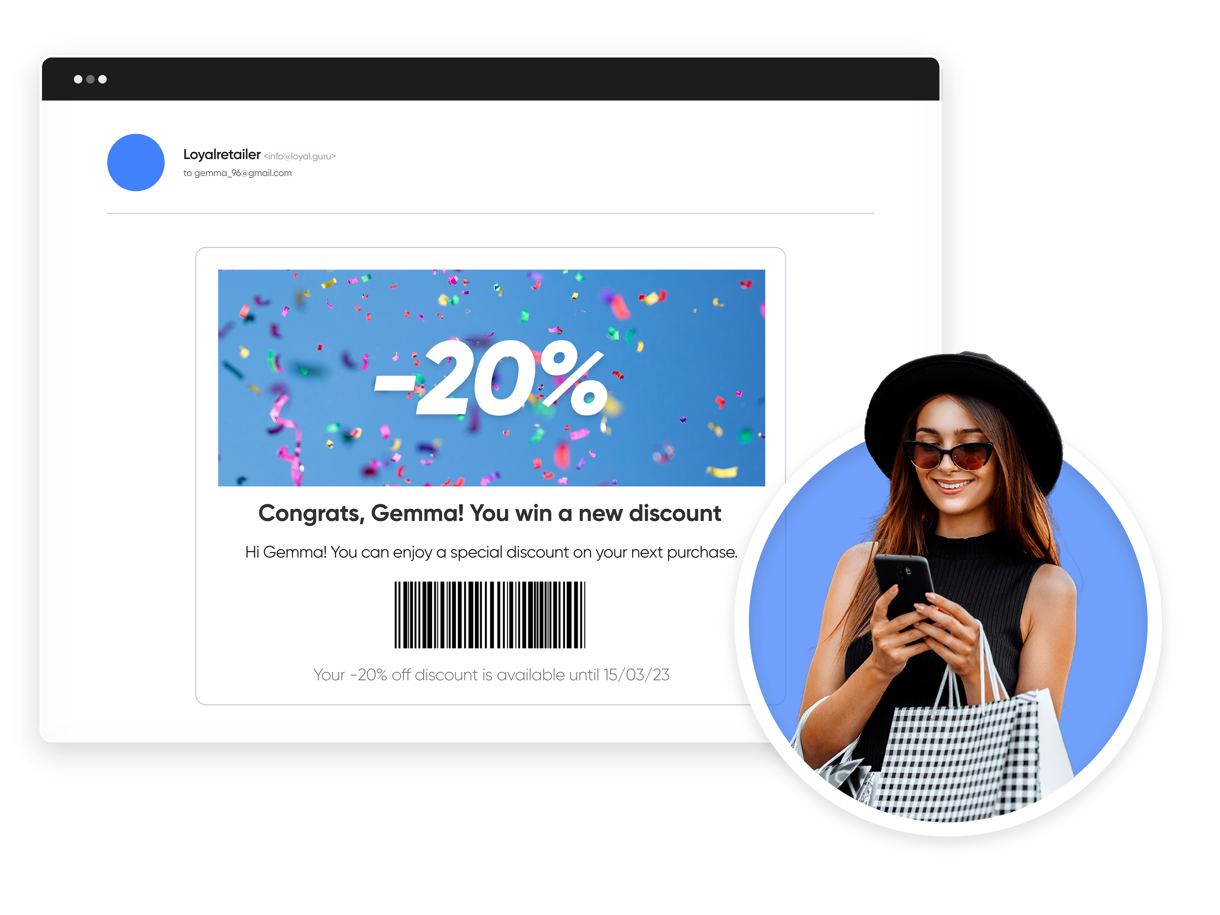 Repeat purchases loyalty program